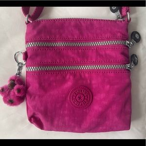 Kipling Crossbody Mini Bag - Pink Fuchsia